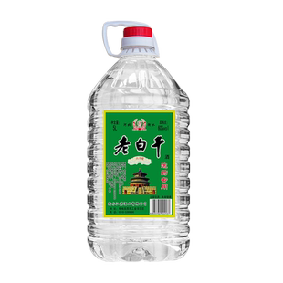 衡水衡记老白干60度高度白酒5L 白酒纯粮食酒泡药酒 1桶装 散装