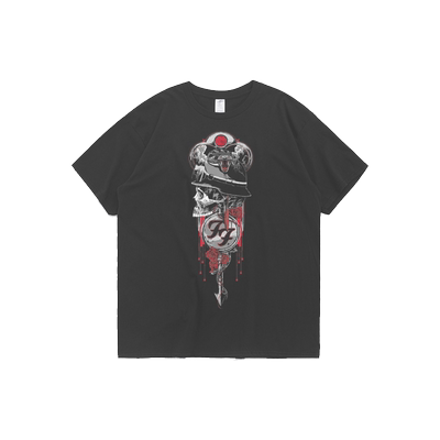 印花大码摇滚foo喷火机乐队t恤