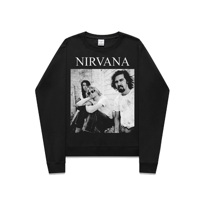 nirvana涅槃秋冬圆领长袖卫衣宽松休闲潮流摇滚美式bf上衣ins外套