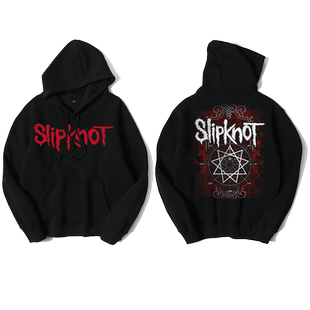 Agitation秋冬摇滚卫衣男帽衫高街ins死亡重金属slipknot