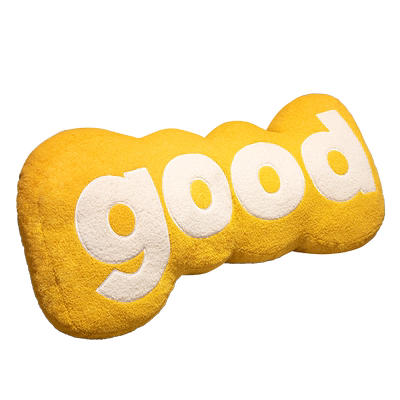 INS风高级感good沙发抱枕夹腿