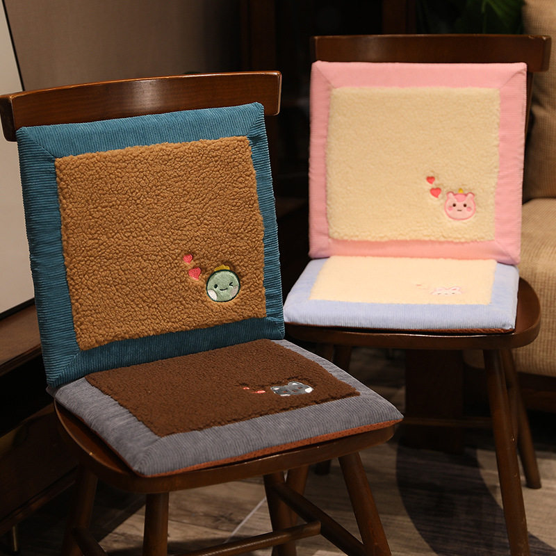 冬季坐垫办公室久坐餐桌椅子垫屁垫学生宿舍座垫椅垫餐椅汽车垫子