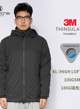 硬汉风军版L6战术棉服3M新雪丽Pertex超轻防风防雪外壳-22106