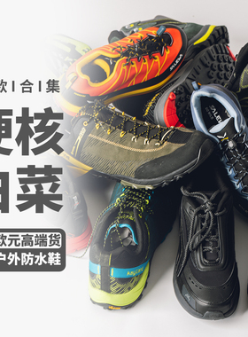 女款童款男款大码户外鞋合集上百欧元欧洲小众户外防水鞋25XX03