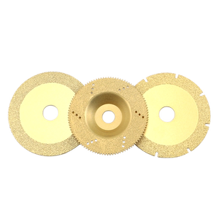 保联角磨机切割片金属金刚石钎焊碗干磨片石英石陶瓷砖大理石磨盘