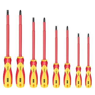 保联绝缘螺丝刀十字一字强磁超硬家用螺丝批梅花改锥电工专用起子