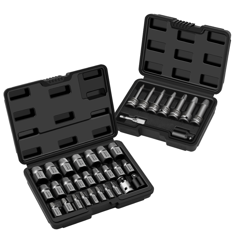 保联电扳手断丝取出器神器断头螺丝滑丝锥取出器水龙头水管取出器