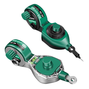 保联墨斗工地放线专用木工手摇木斗水平仪弹线神器耐摔画线墨汁