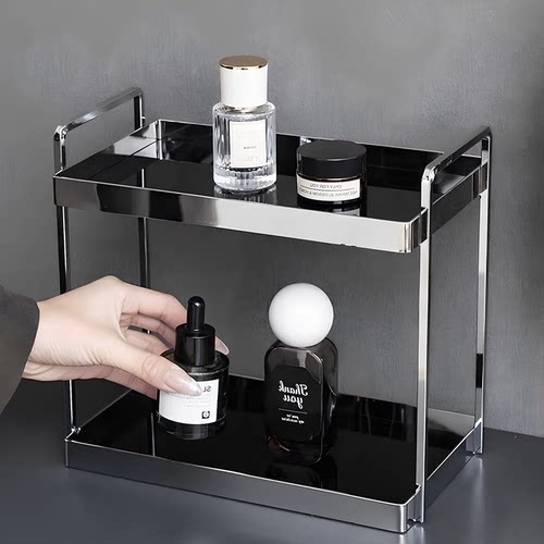 轻奢双层收纳架首饰整理盒