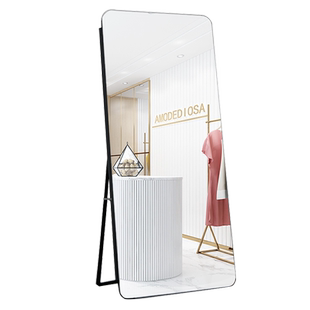 穿衣镜全身落地服装店专用显瘦直播镜子衣帽间家用舞蹈ins试衣镜