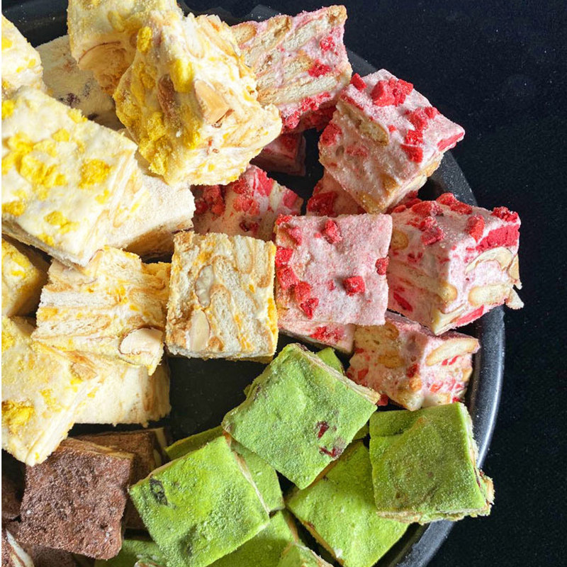 雪花酥多口味网红牛扎200克坚果