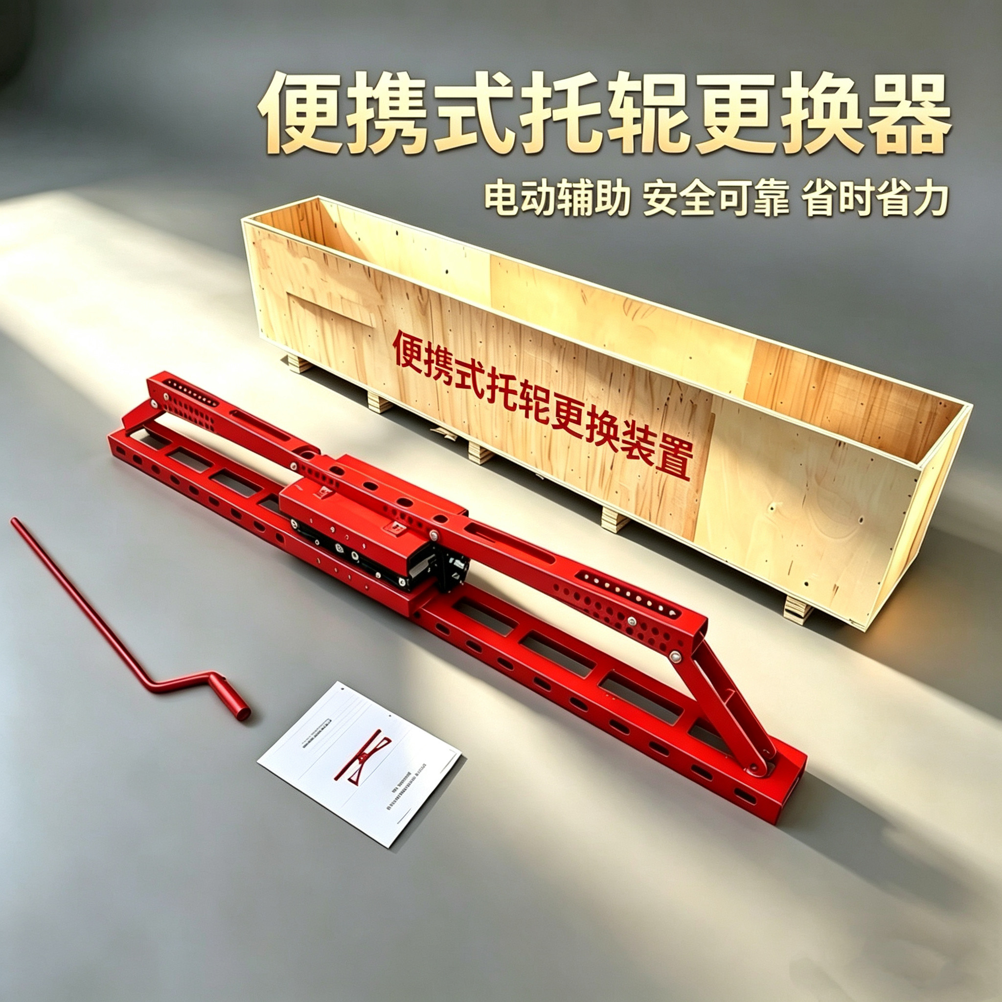 便携式托辊更换器 皮带机托辊更换神器 电动托辊更换辅助工具定制图片