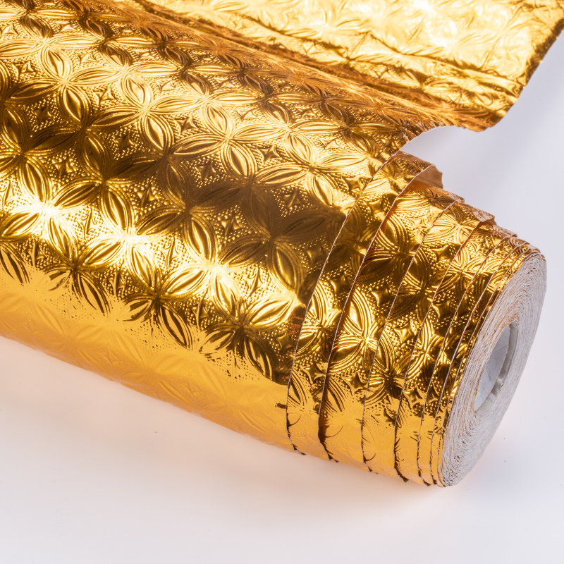 金色贴纸即时贴墙贴金箔