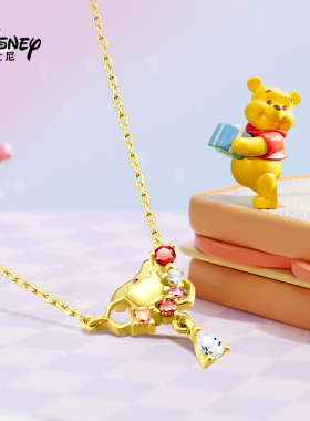 迪士尼925银项链女情人节送女友