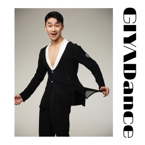 GIYA吉雅男士拉丁舞服上衣