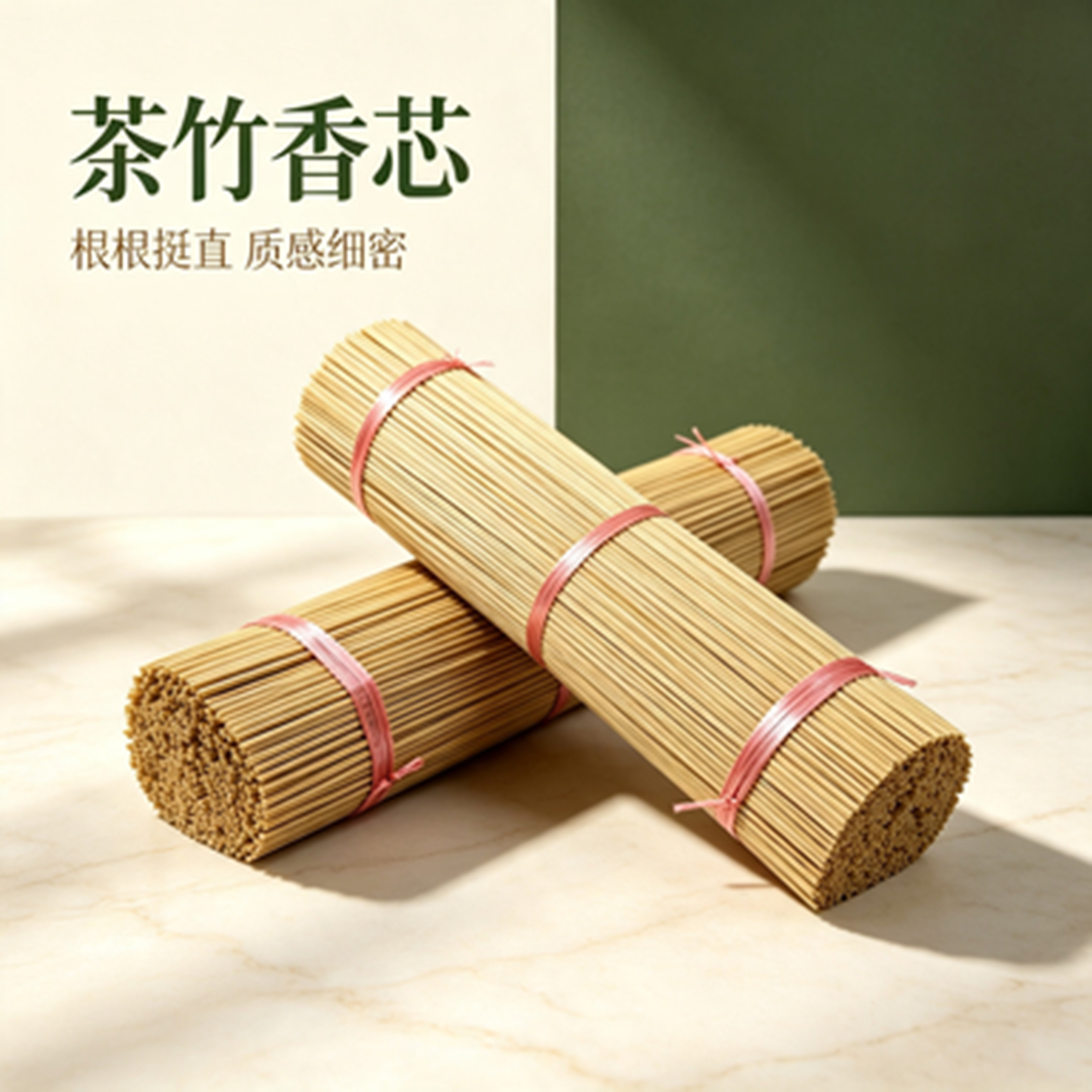 广宁竹签佛香签茶竹香芯0.8细签香道 环保香自动制香机手工搓香图片
