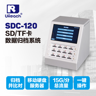佑華SDC TF卡多對一數據歸檔機脫機使用 120內存卡數據提取機SD