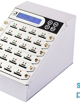 台湾佑华SD+TF卡拷贝机手机内存卡拷贝机银狐CM-B9241S 1拖23