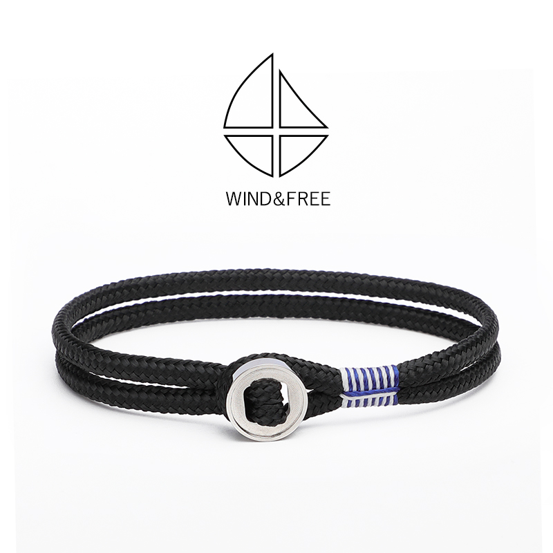 航海船绳肖战同款编织手链