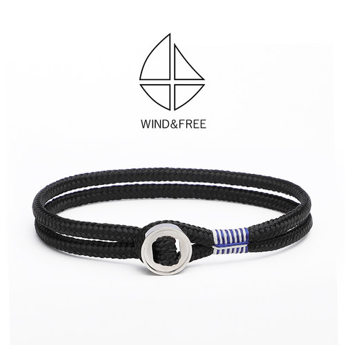 航海船绳肖战同款编织手链