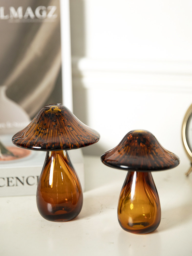 百帆简约现代釉面艺术蘑菇饰品高端创意酒柜书柜客厅桌面饰品,家居饰品,装饰摆件,淘宝优惠券,粉丝福利购,淘宝优惠卷