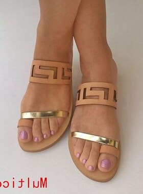 Ins super fire 20180 summer cool pinches beach slippers