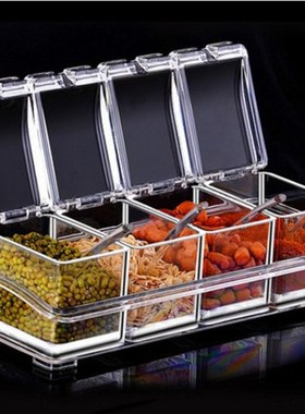 kitchen seasoning storage box spices Condiment dispenser 盒
