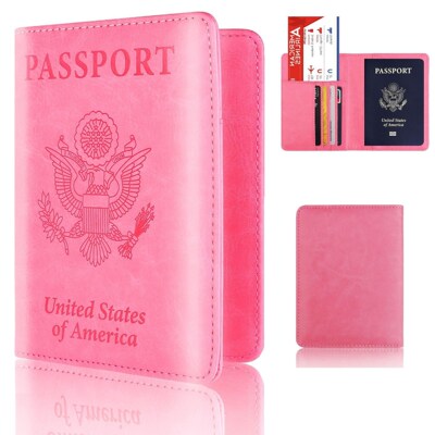 RFID Passport Cover Antimagnetic Passport Case