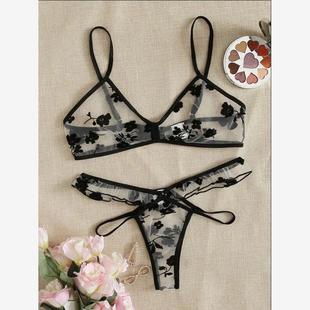 underwear set women new two piece bra sexy