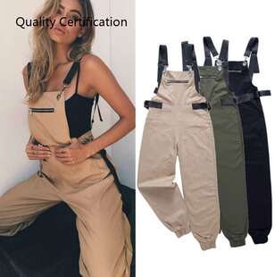 eveless Adjusted Strap High Waist Cotton Fashion Autumn 2020