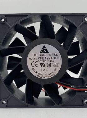 台达PFB1224UHE 24V 2.40A 12038 12CM厘米变频器散热风扇