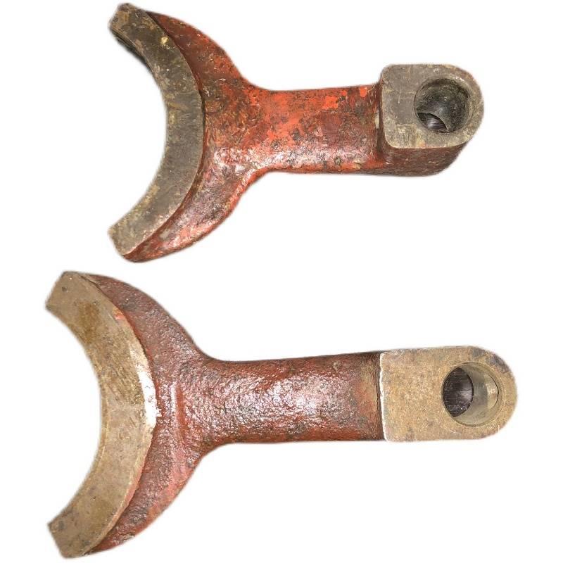 京北铣床X62W`X52K X53K X63K X5032铣床配件526A拨叉Φ20/L35