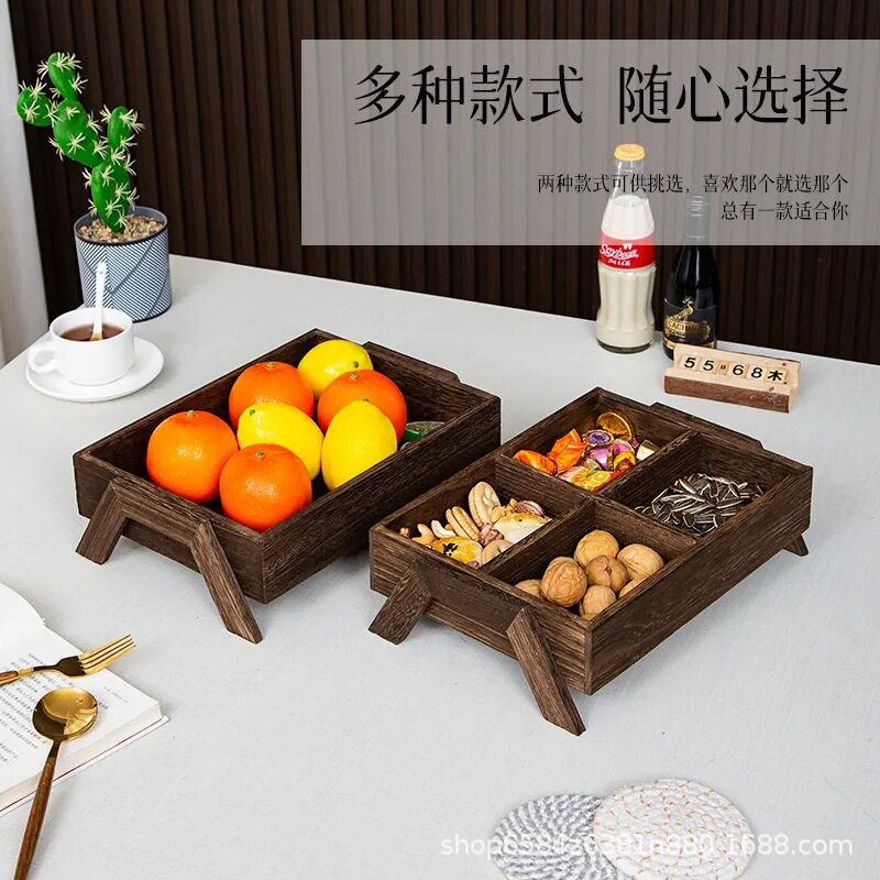 实木托盘茶托家用小型茶