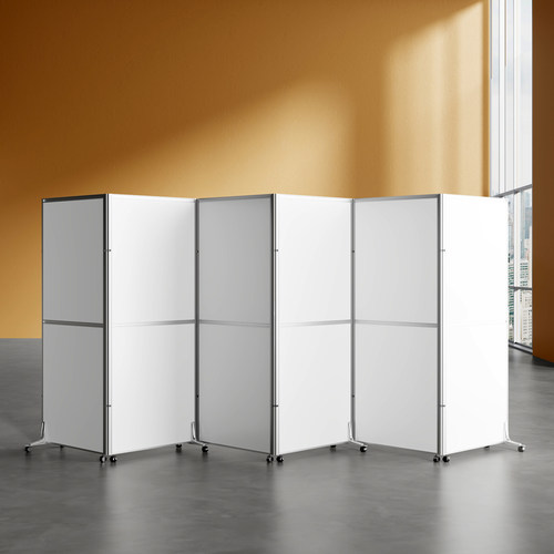 定制防水防火材质户外屏风颜色材质移动屏风隔断钢板亚克力隔墙隔