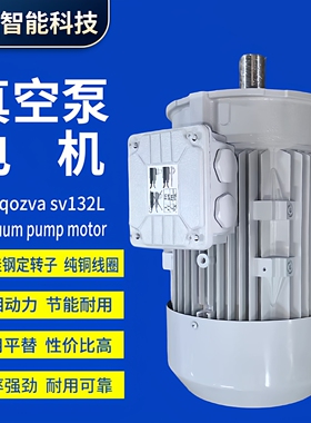 马达工业实验科研单相三相220/380万高真空泵替代laybold电机
