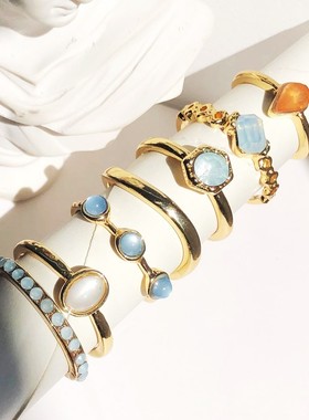 首饰关节戒指创意冷淡风