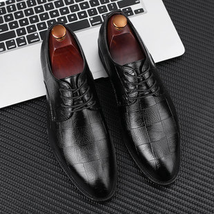casual shoes size Leather plus business men formal