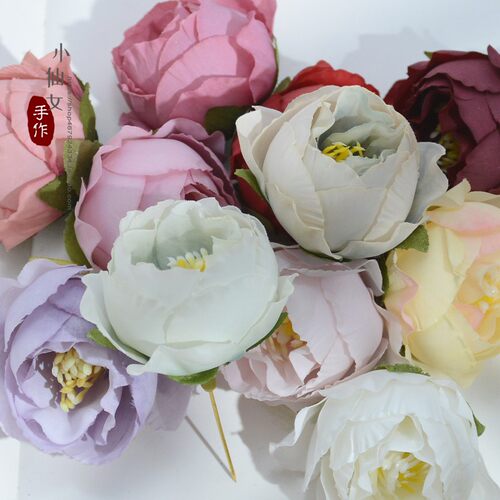 小仙女玫瑰花花苞带针簪