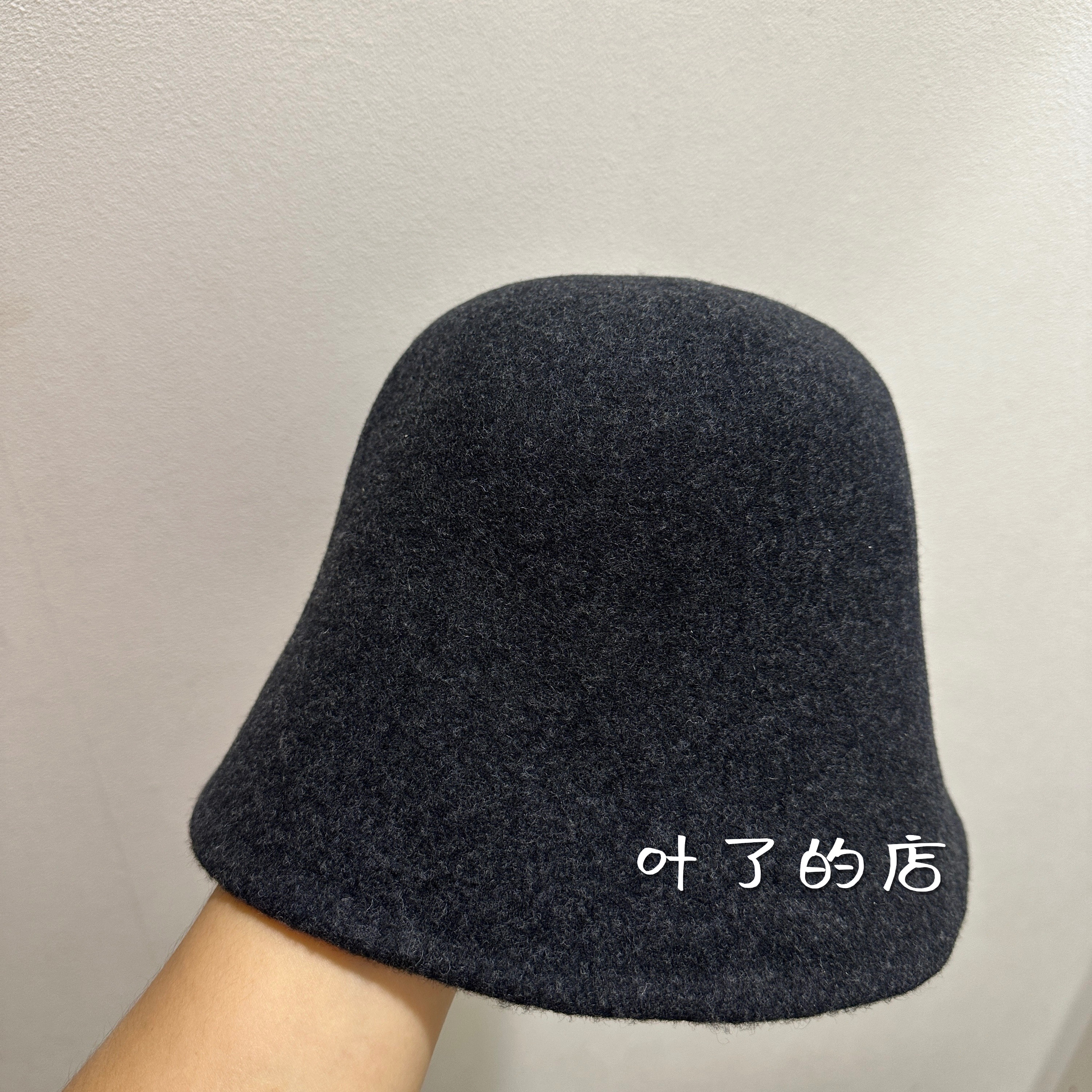 出口日本订单 纯棉羊毛女帽显脸小渔夫帽盆帽加厚保暖斗篷水桶帽
