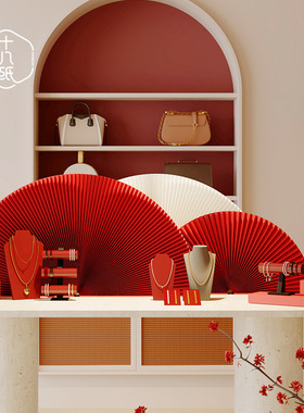 十八纸风琴纸扇中国风装饰摆件