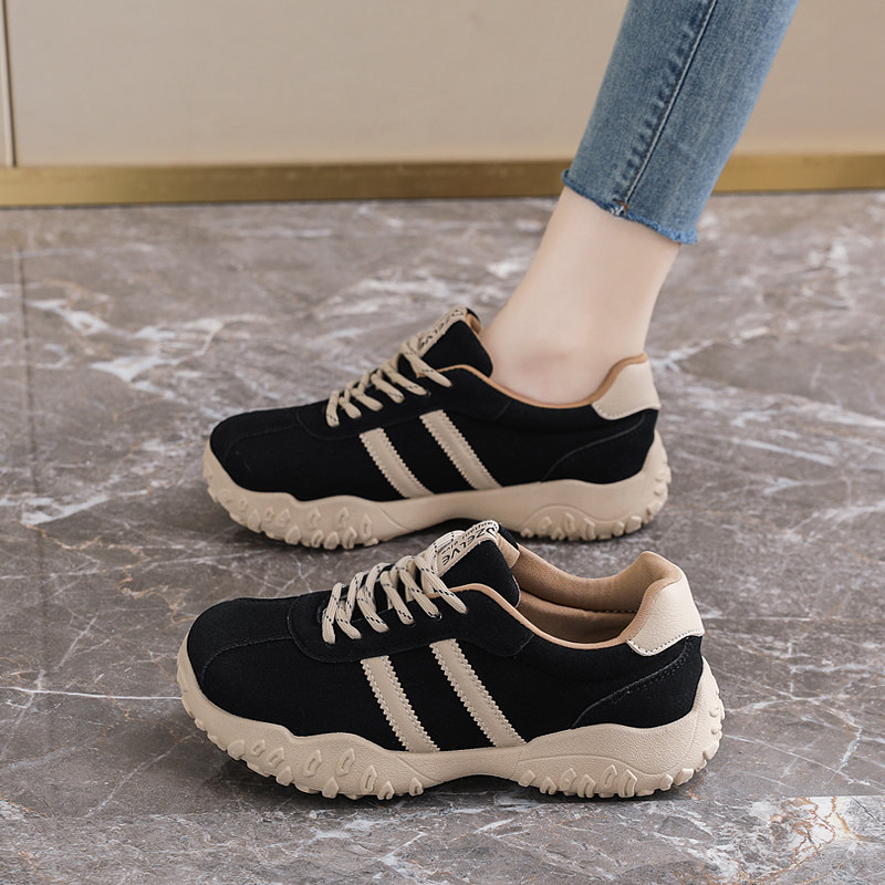 女鞋2026新款软底不累脚防滑运动鞋春季阿甘鞋女士户外跑步旅游鞋