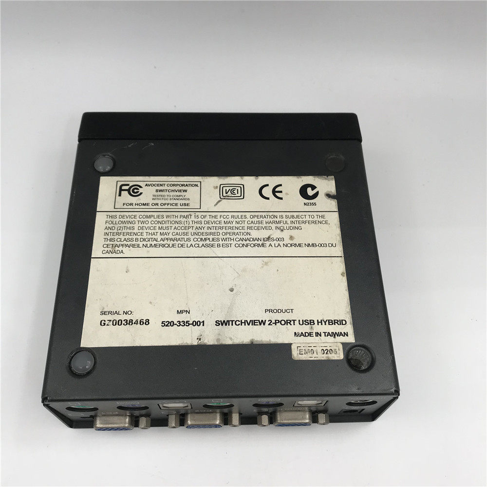 avocent switchview 2-port usb hybrid 520-335-001成色如图