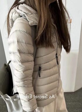 轻薄款内搭修身型羽绒服短款泡芙内胆排骨棉外套女