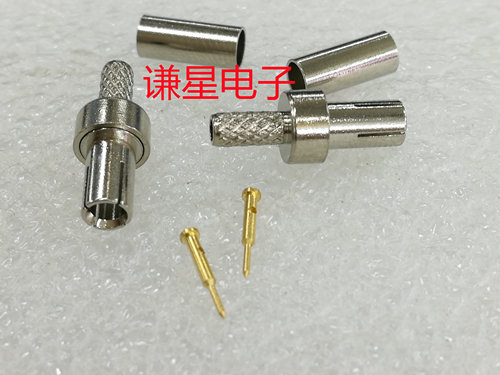 高频TS9-J-1.5射频信号接头TS9公适用于设备测试头接RG174线