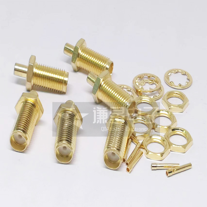 SMA-KYB2连接器母接头适用RG405