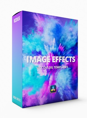 ViccoVlog 达芬奇 图像基础动画 V2 Image Effects 预设模板套件