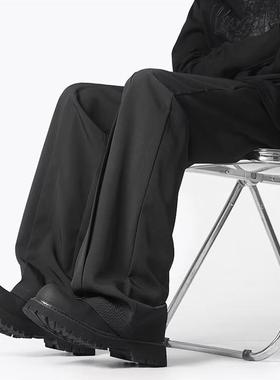 INFORMER西裤高级感男士垂感高质量休闲男女学生纯色宽松百搭长裤