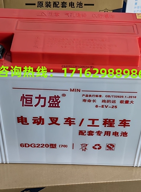 恒力盛蓄电池6DG220型  200/260/180/300/400型 拉货三轮车水电瓶
