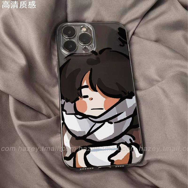 hazey韩国男团StrayKids黄铉辰适用iPhone14promax手机壳苹果13可爱12mini/11个性7plus/8创意xr6sp透明xsmax