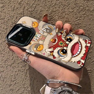 适用小米14pro手机壳高级感10s全包12s防摔12x红米K60至尊版外note12pro新款11ultra女k40/k70彩银保护套男13